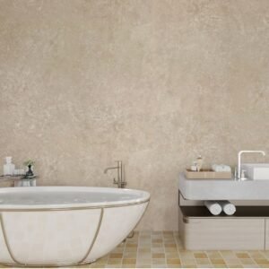 Light Concrete Beige PVC Bathroom Cladding Shower Panels 10 Pack