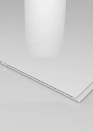 Gloss White Bathroom Panels PVC Cladding Shower Wall Ceiling 10 Pack