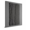 Decorative Stone Effect 2 PU Panel in Espresso - Pack of 2