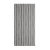 Dropship - Decorative Ripple Geometric PU Panel in Pebble - Pack of 2