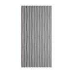 Dropship - Decorative Ripple Geometric PU Panel in Pebble - Pack of 2