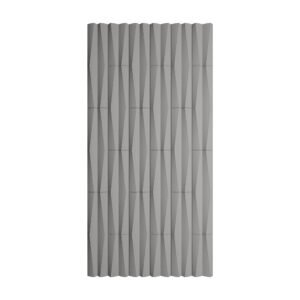 Dropship - Decorative Ripple Geometric PU Panel in Pebble - Pack of 2
