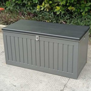 SteelCore 270 Steel-Reinforced Garden Storage Box (H55 x W109 x D52cm 270L)