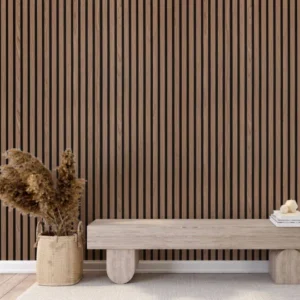 Walnut Decorative Wall Panel 3000mm x 600mm x 21mm