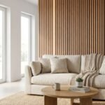 Acoustic Wall Panel Warm White Light Bar